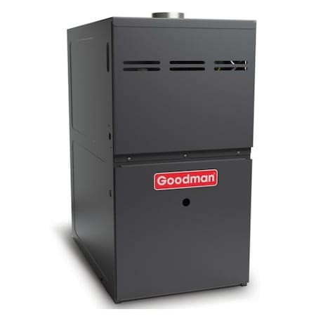Goodman Multi Speed 60k BTU 80% AFUE 2 Stage Gas Furnace, Upflow/Horiz, 14" Cab GMH80603AN